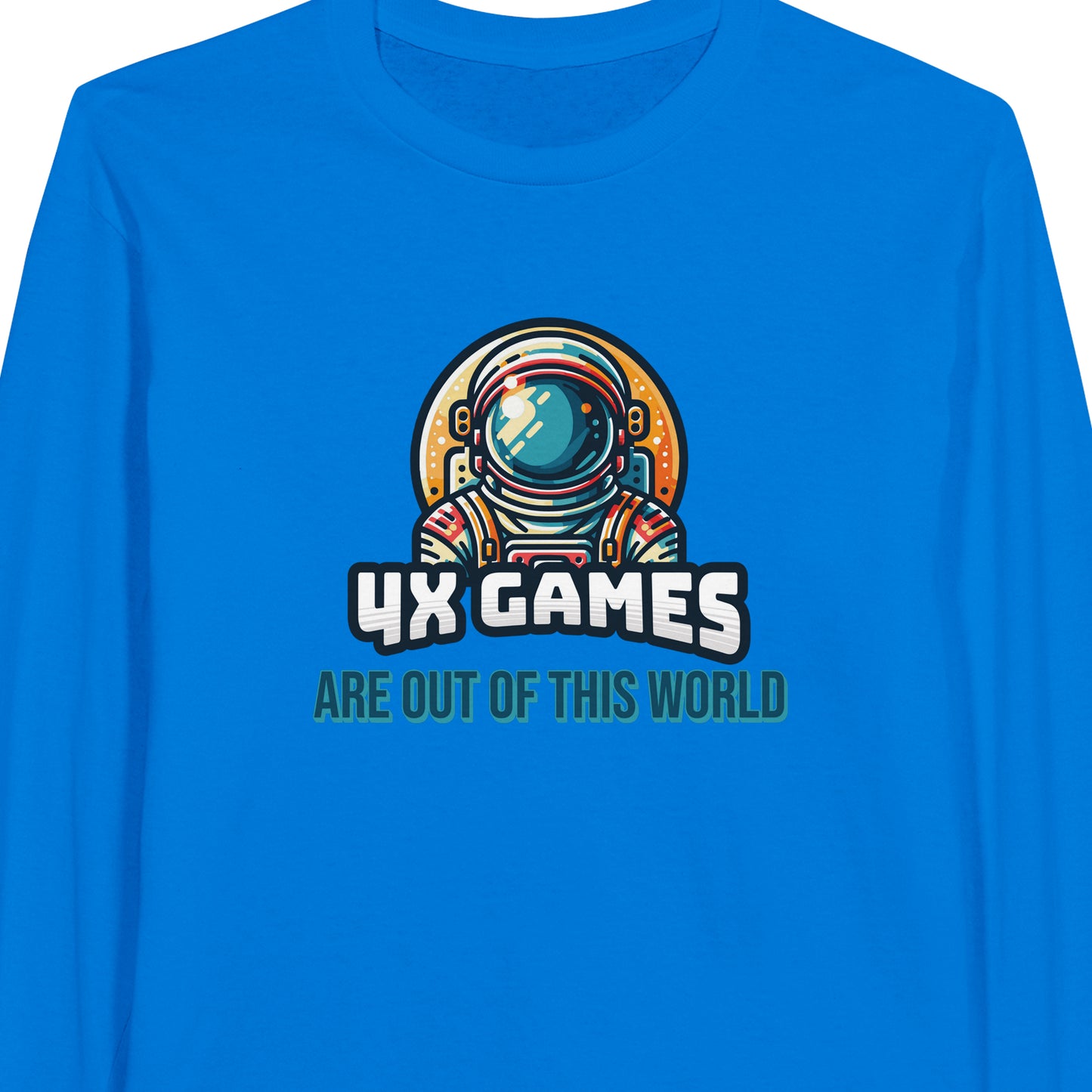 4X Games Are Out of This World - Classic Unisex Long-sleeve T-shirt