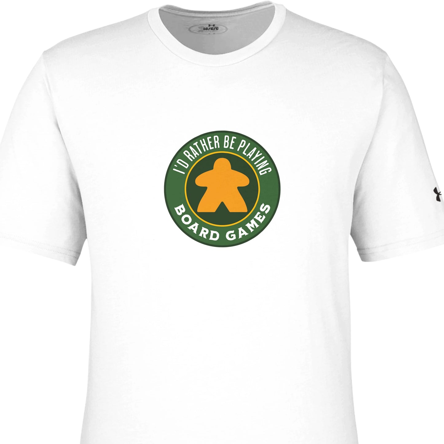 I'd Rather Be Playing Board Games - Men's Athletic Crewneck T-Shirt by Under Armour
