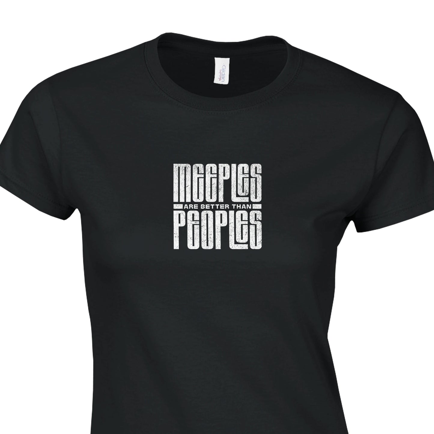 Meeples Are Better Than Peoples - Classic Womens Crewneck T-shirt