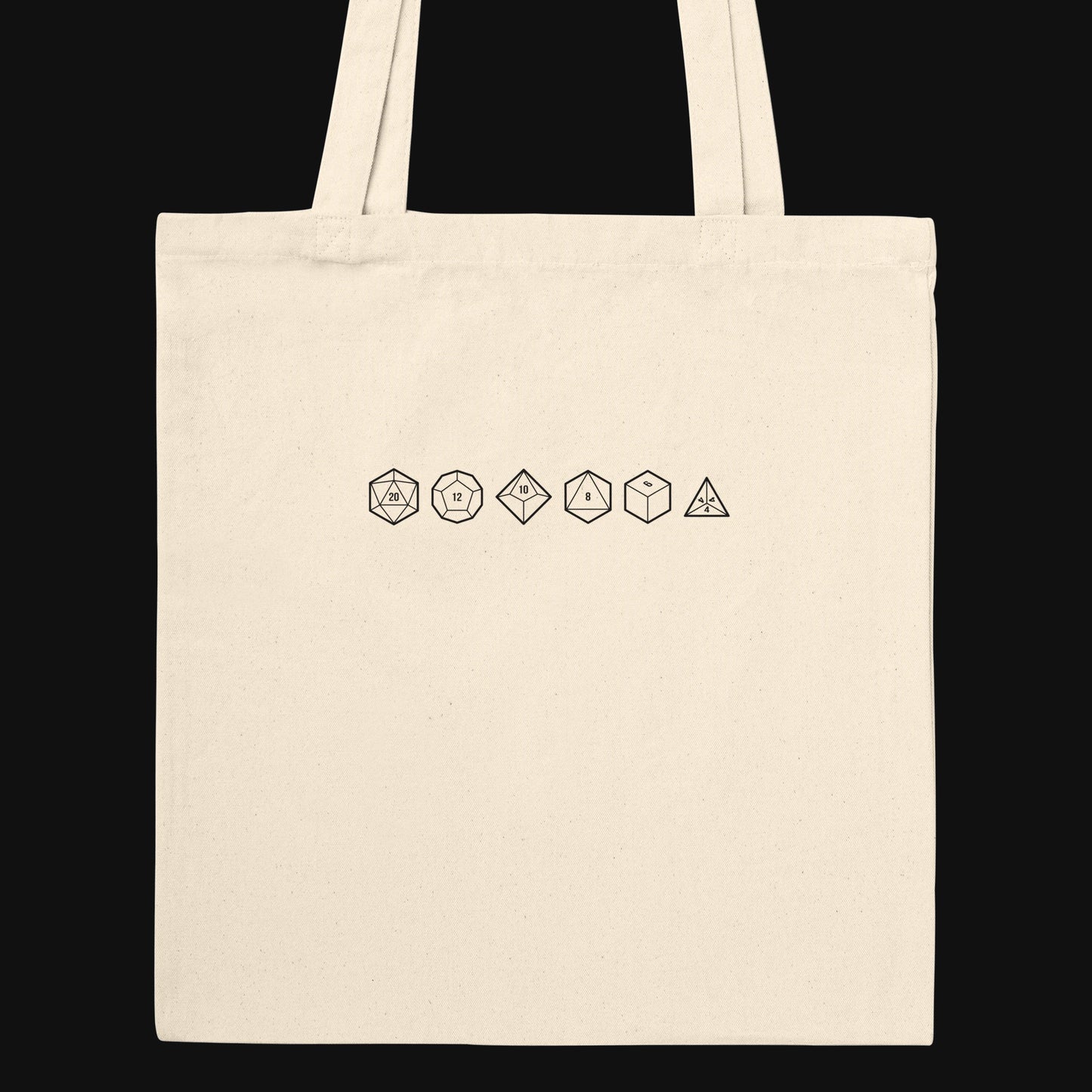 RPG Dice - Premium Tote Bag Natural