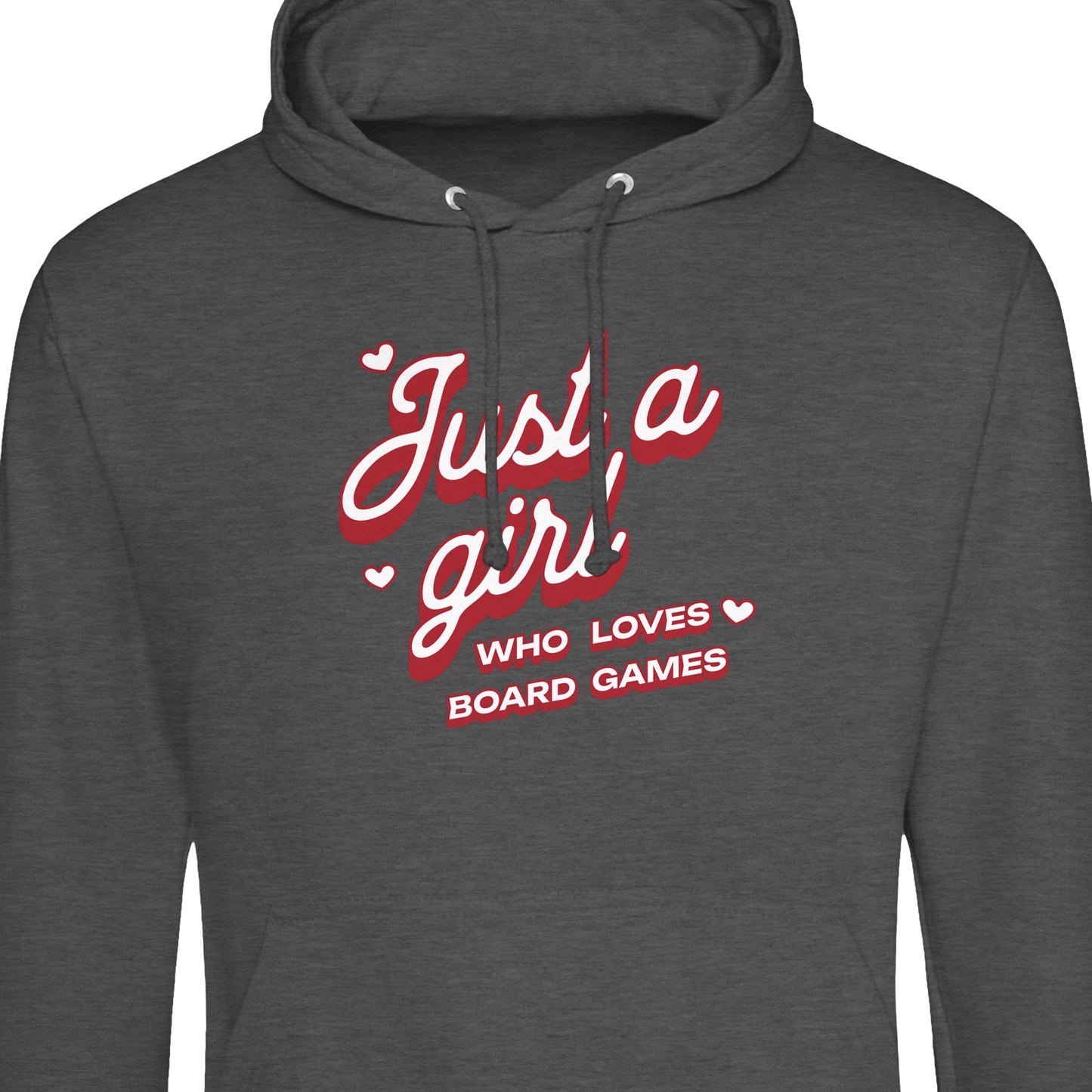 Just A Girl Who Loves Board Games - Premium Unisex Pullover Hoodie by JustHoods
