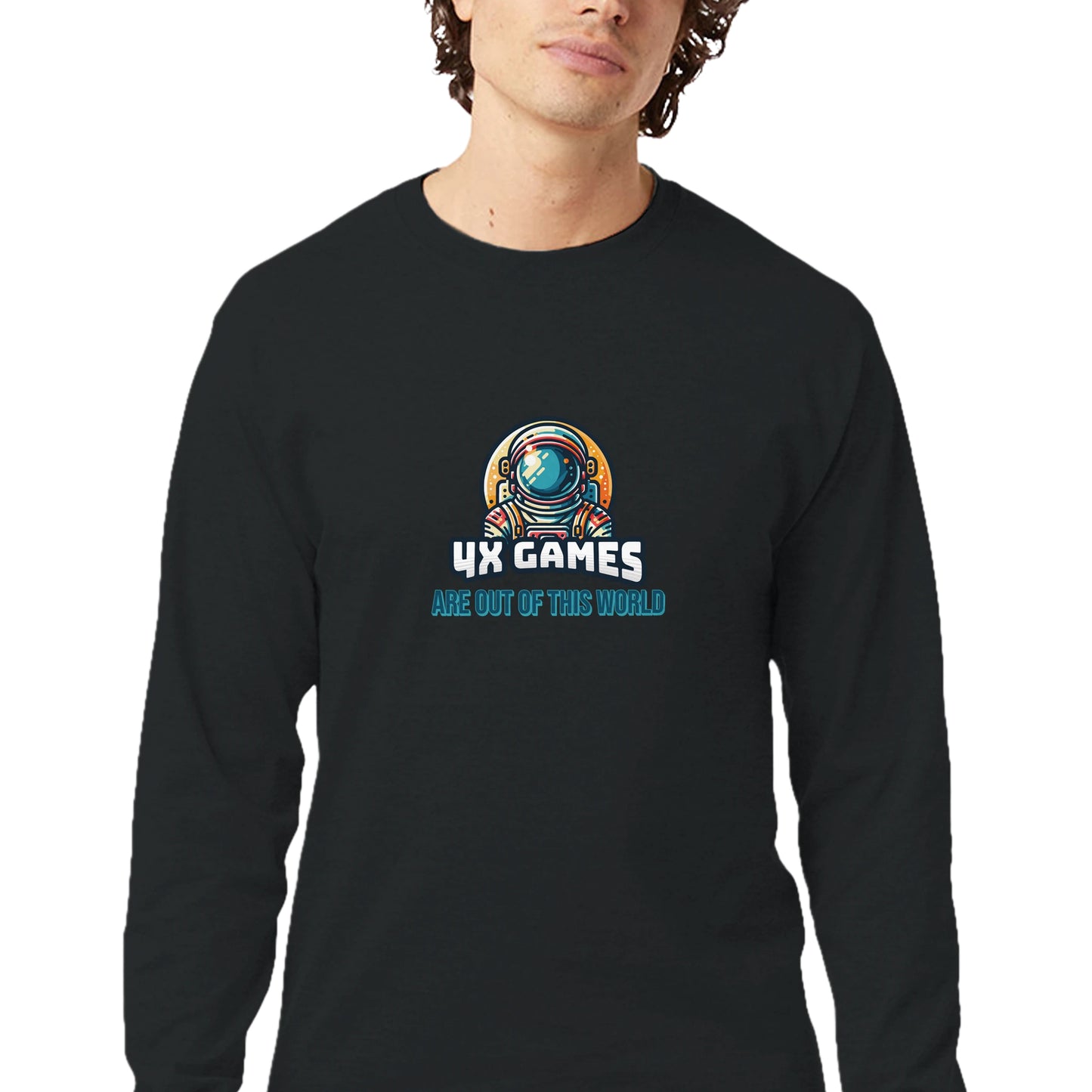 4X Games Are Out Of This World - Men's Long-Sleeve T-Shirt by Champion