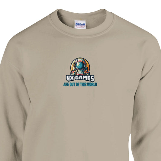 4X Games Are Out of This World - Classic Unisex Crewneck Sweatshirt