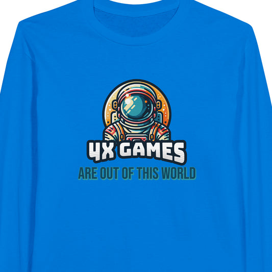 4X Games Are Out of This World - Classic Unisex Long-sleeve T-shirt
