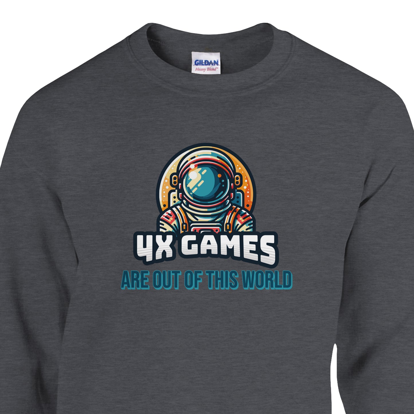 4X Games Are Out of This World - Classic Unisex Crewneck Sweatshirt