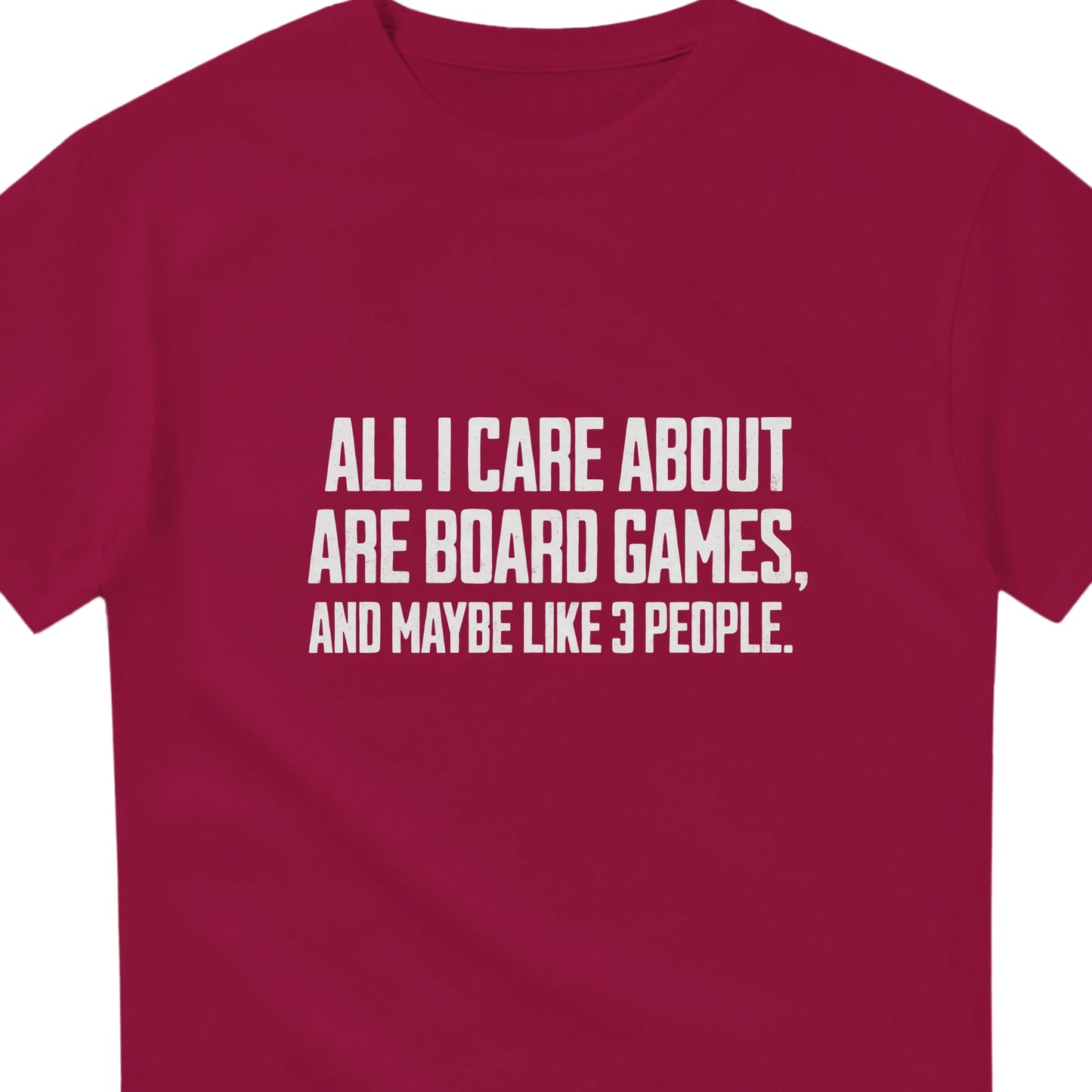 All I Care About Are Board Games - Heavyweight Unisex Crewneck T-shirt