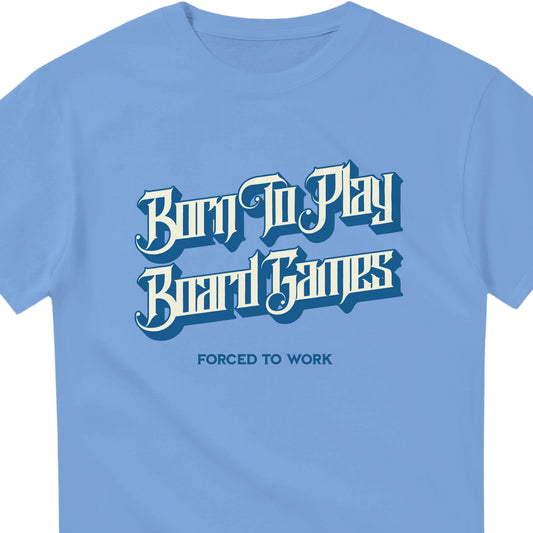 Born To Play Board Games - Heavyweight Unisex Crewneck T-shirt