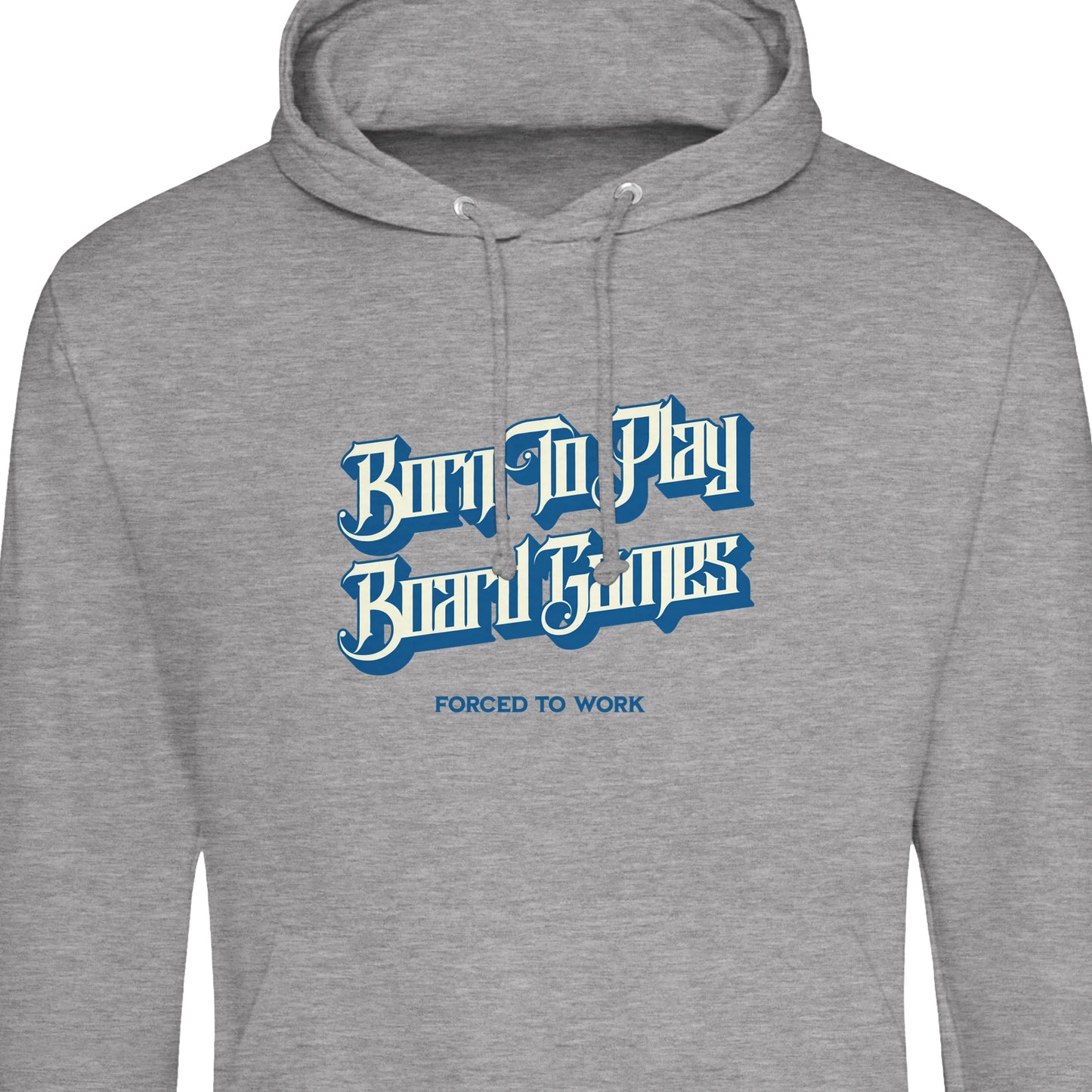 Born To Play Board Games Forced To Work - Premium Unisex Pullover Hoodie by JustHoods