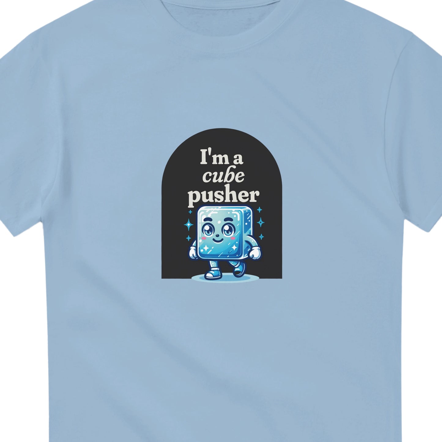 I'm a Cube Pusher - Heavyweight Unisex Crewneck T-shirt