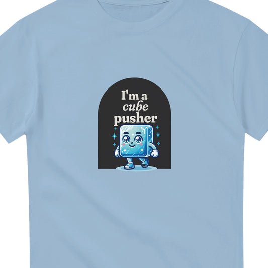 I'm a Cube Pusher - Heavyweight Unisex Crewneck T-shirt