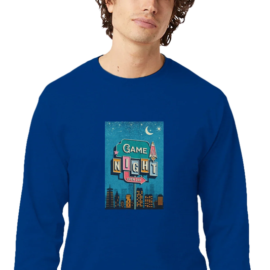Game Night - Men's Long-Sleeve T-Shirt by Champion