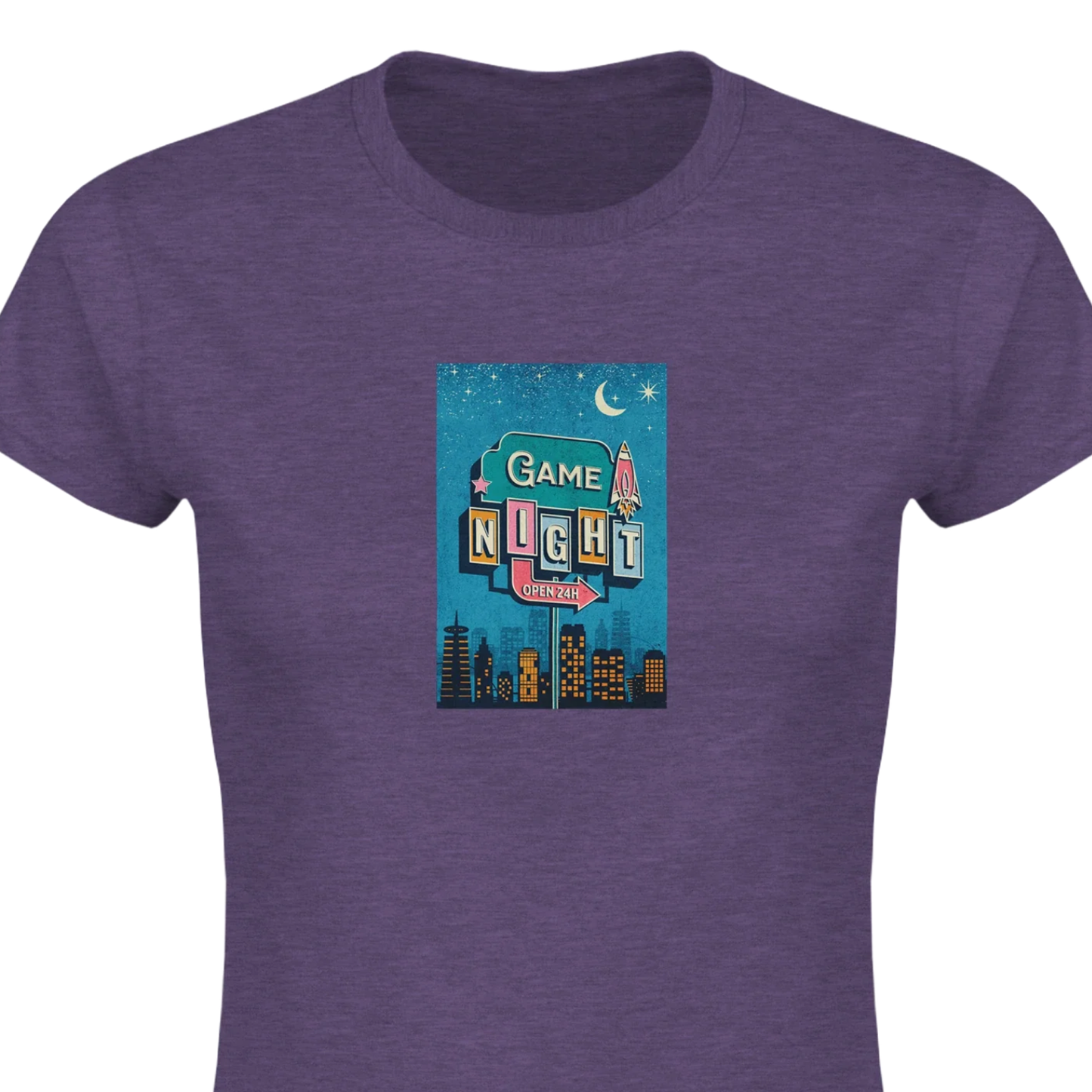 Game Night - Classic Womens Crewneck T-shirt
