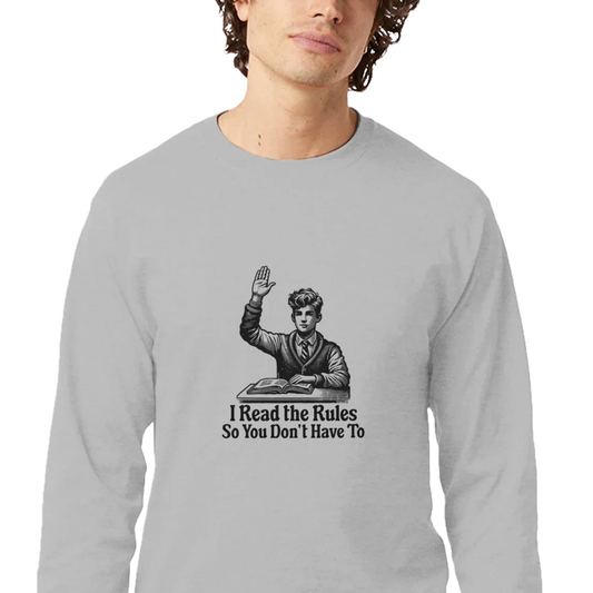 I Read the Rules 1 - Men's Long-Sleeve T-Shirt by Champion