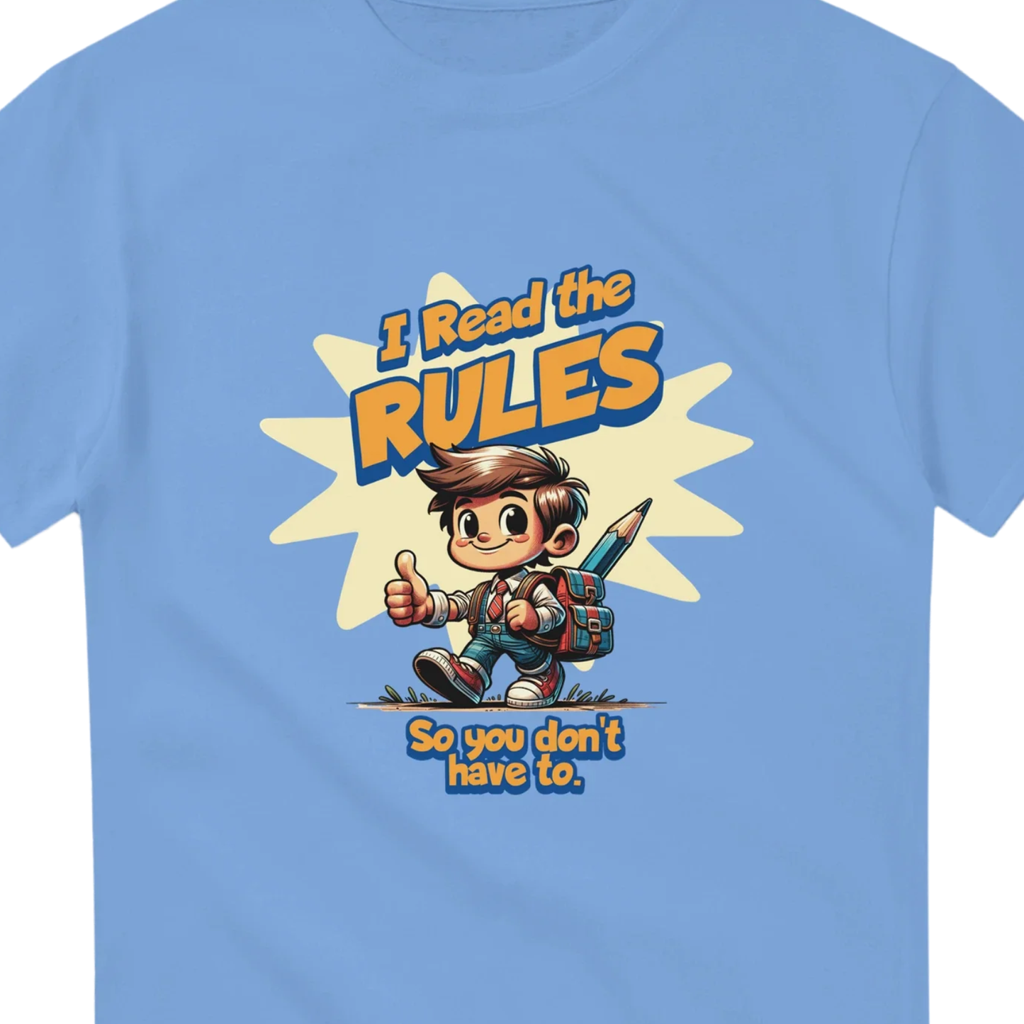 I Read the Rules 2 - Heavyweight Unisex Crewneck T-shirt