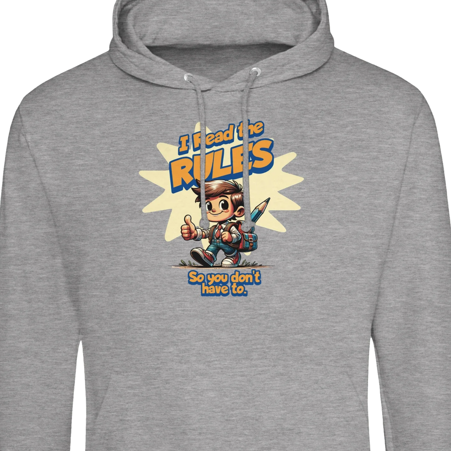 I Read the Rules 2 - Premium Unisex Pullover Hoodie by JustHoods