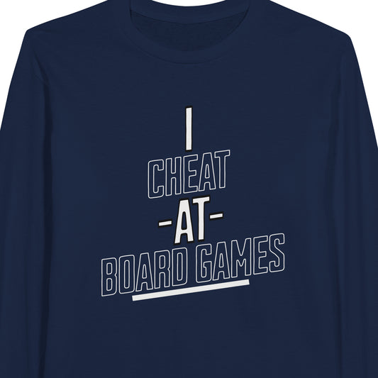 I Cheat At Board Games - Classic Unisex Long-sleeve T-shirt