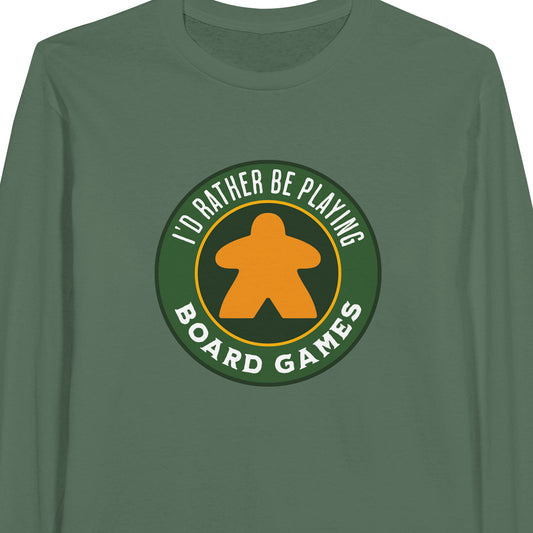I'd Rather Be Playing Board Games - Classic Unisex Long-sleeve T-shirt