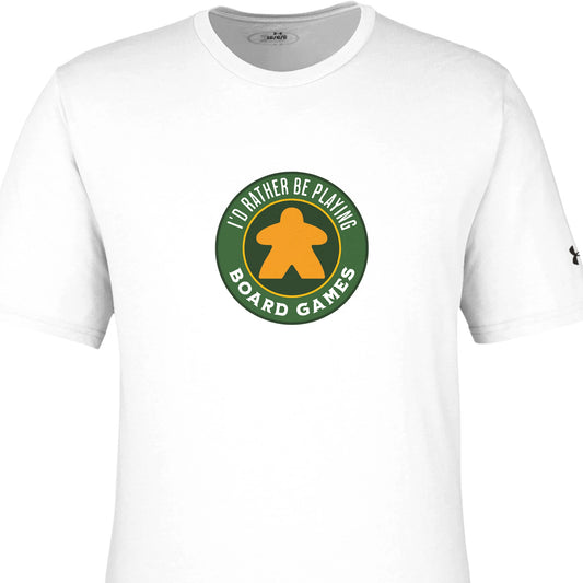 I'd Rather Be Playing Board Games - Men's Athletic Crewneck T-Shirt by Under Armour