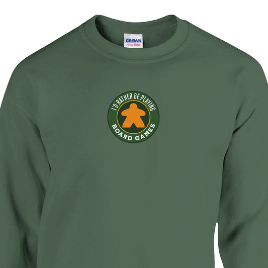 I'd Rather Be Playing Board Games - Classic Unisex Crewneck Sweatshirt