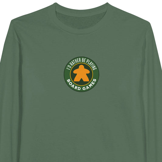 I'd Rather Be Playing Board Games - Classic Unisex Long-sleeve T-shirt