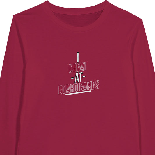 I Cheat At Board Games - Premium Unisex Long-Sleeve T-shirt