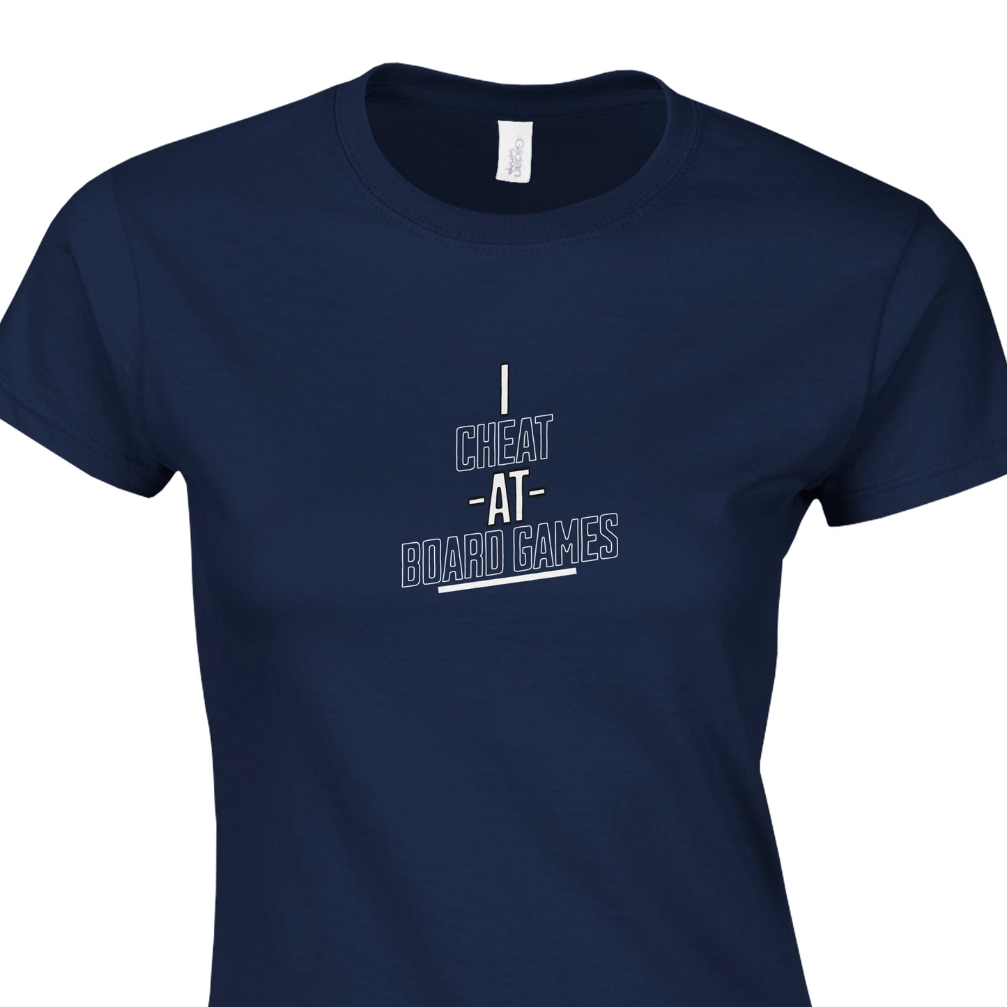 I Cheat At Board Games - Classic Womens Crewneck T-shirt