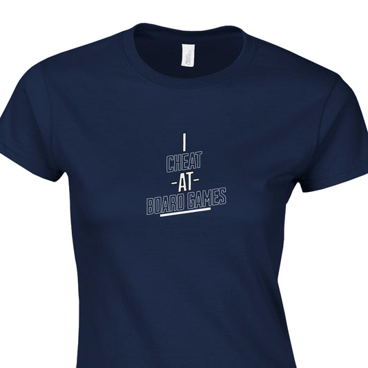 I Cheat At Board Games - Classic Womens Crewneck T-shirt