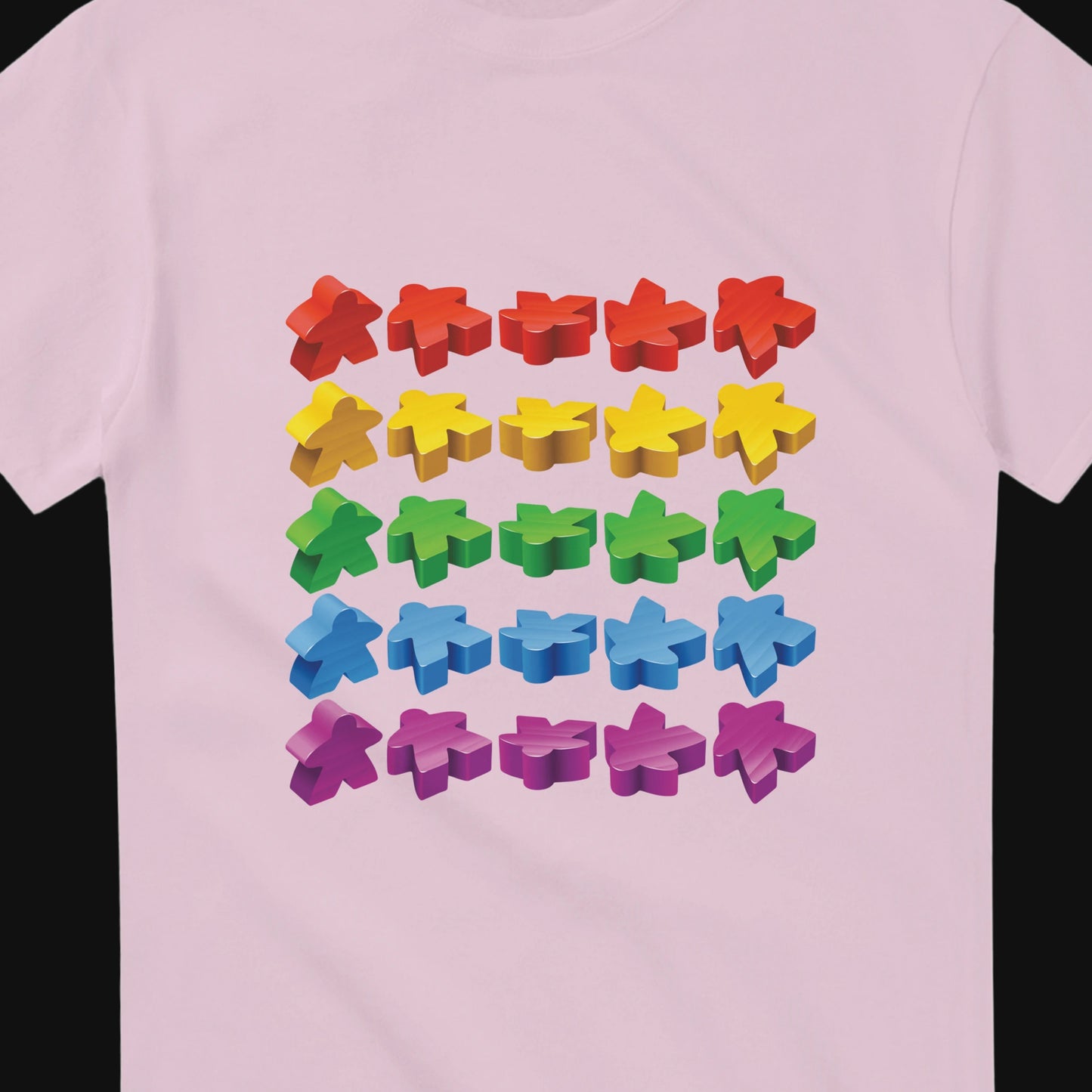 Meeples - Heavyweight Unisex Crewneck T-shirt