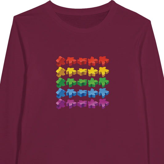 Meeples - Premium Unisex Long-Sleeve T-shirt