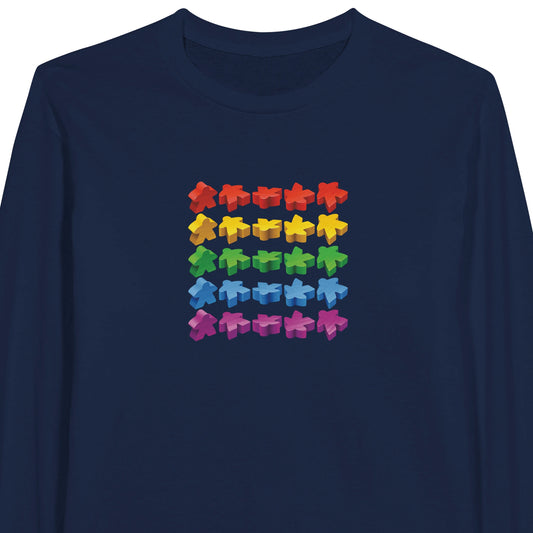 Meeples - Classic Unisex Long-sleeve T-shirt