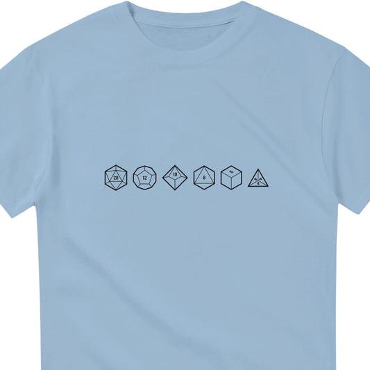RPG Dice - Heavyweight Unisex Crewneck T-shirt
