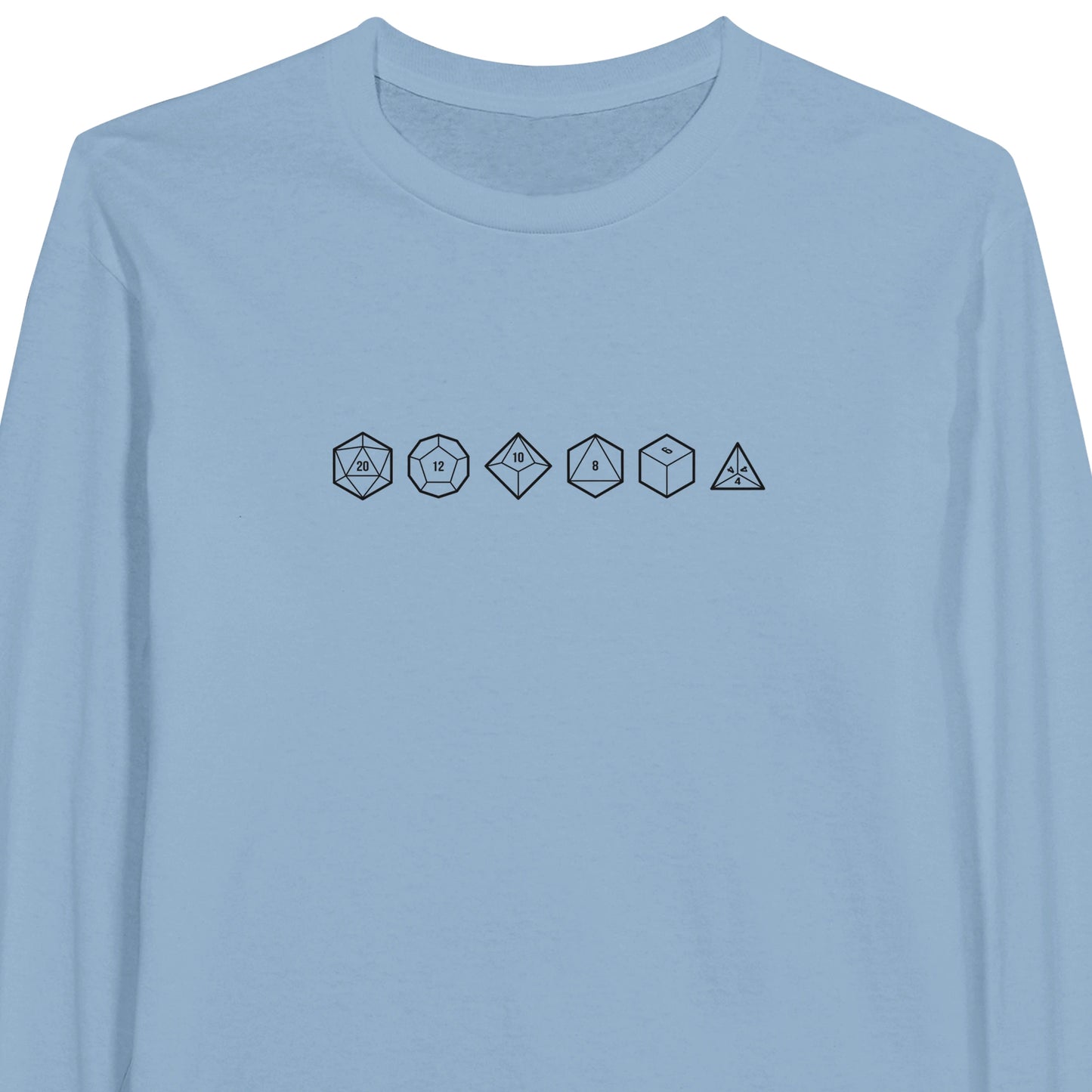 RPG Dice - Classic Unisex Long-sleeve T-shirt