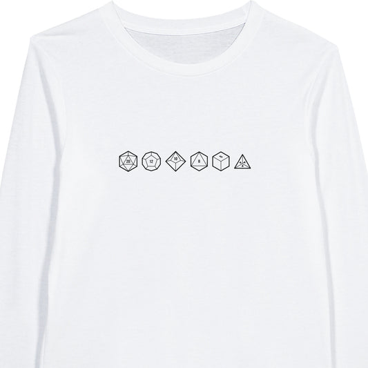 RPG Dice - Premium Unisex Long-Sleeve T-shirt