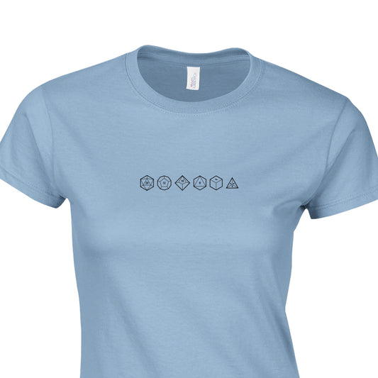 RPG Dice - Classic Womens Crewneck T-shirt