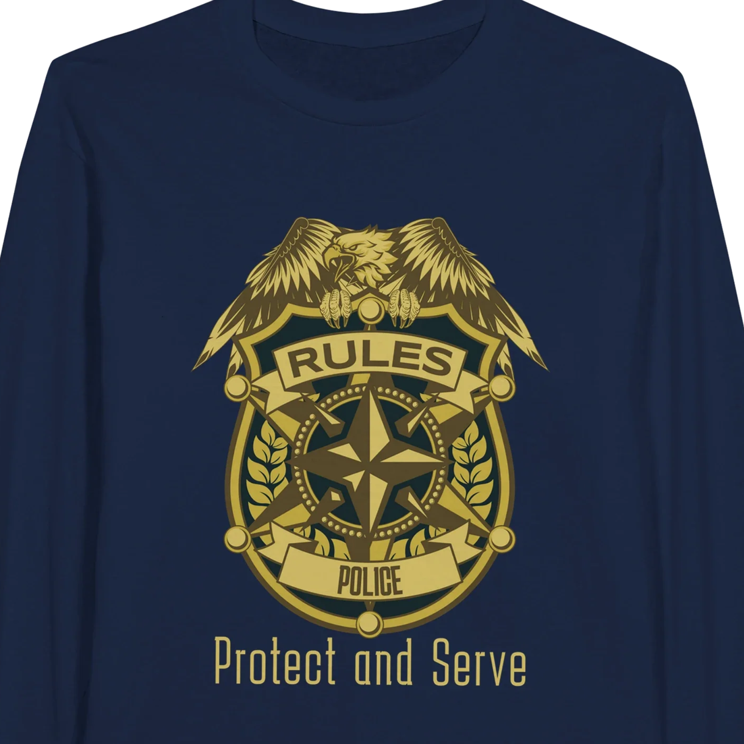 Rules Police - Classic Unisex Longsleeve T-shirt
