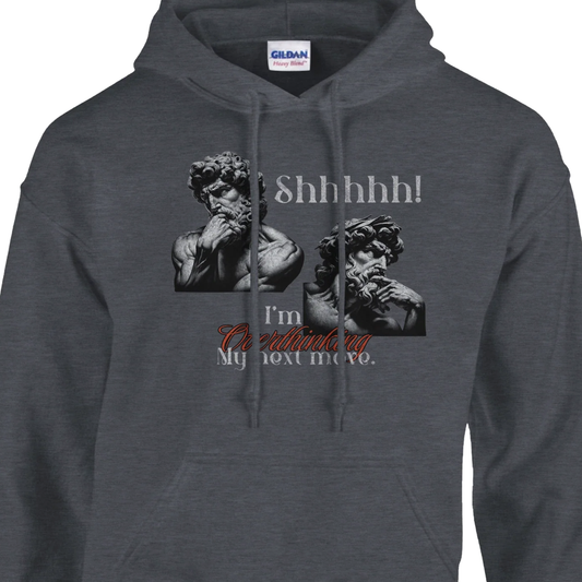 Shhhhh! I'm Overthinking - Classic Unisex Pullover Hoodie