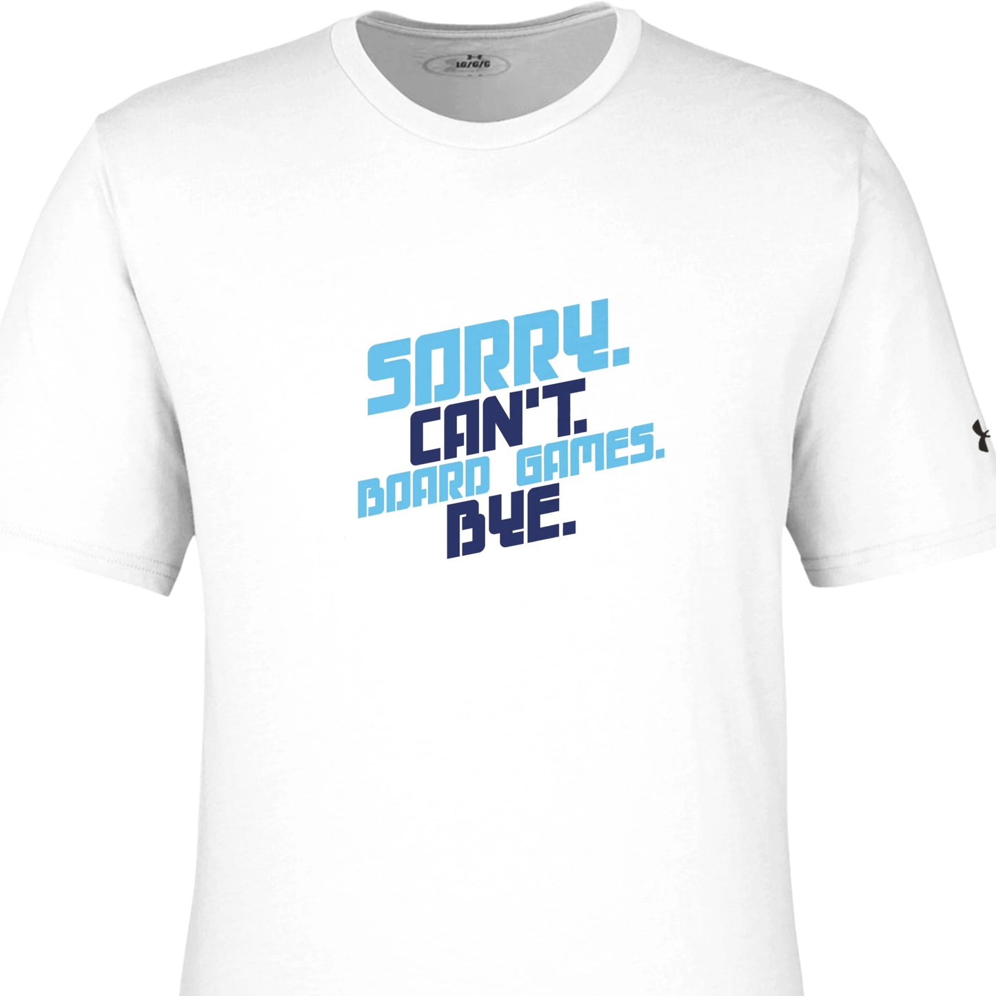 Sorry Can't Board Games - Men's Athletic Crewneck T-Shirt by Under Armour