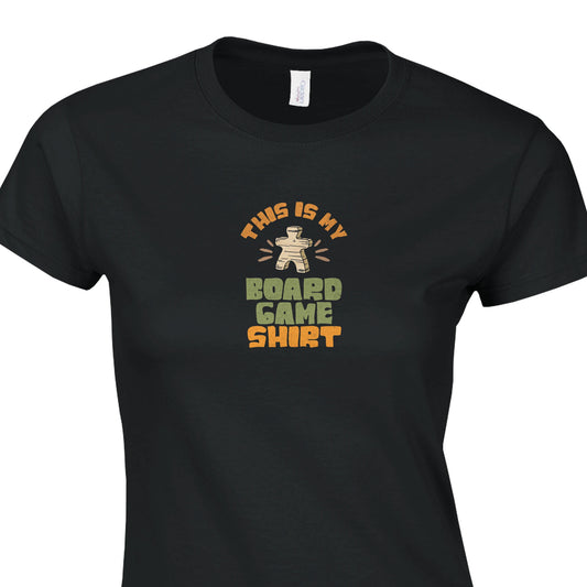 This Is My Board Game Shirt - Classic Womens Crewneck T-shirt