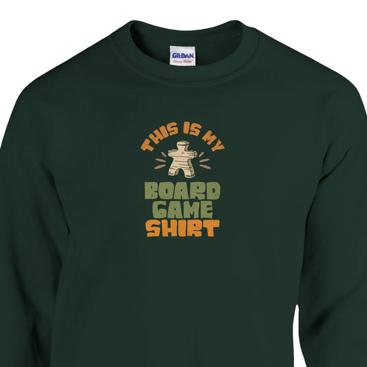 This Is My Board Game Shirt - Classic Unisex Crewneck Sweatshirt