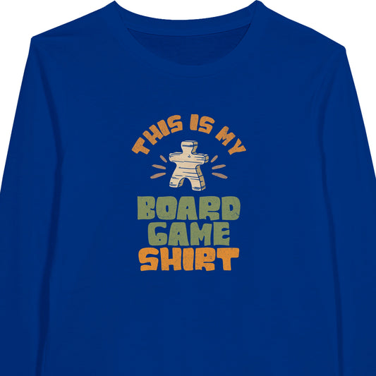This Is My Board Game Shirt - Premium Unisex Long-Sleeve T-shirt