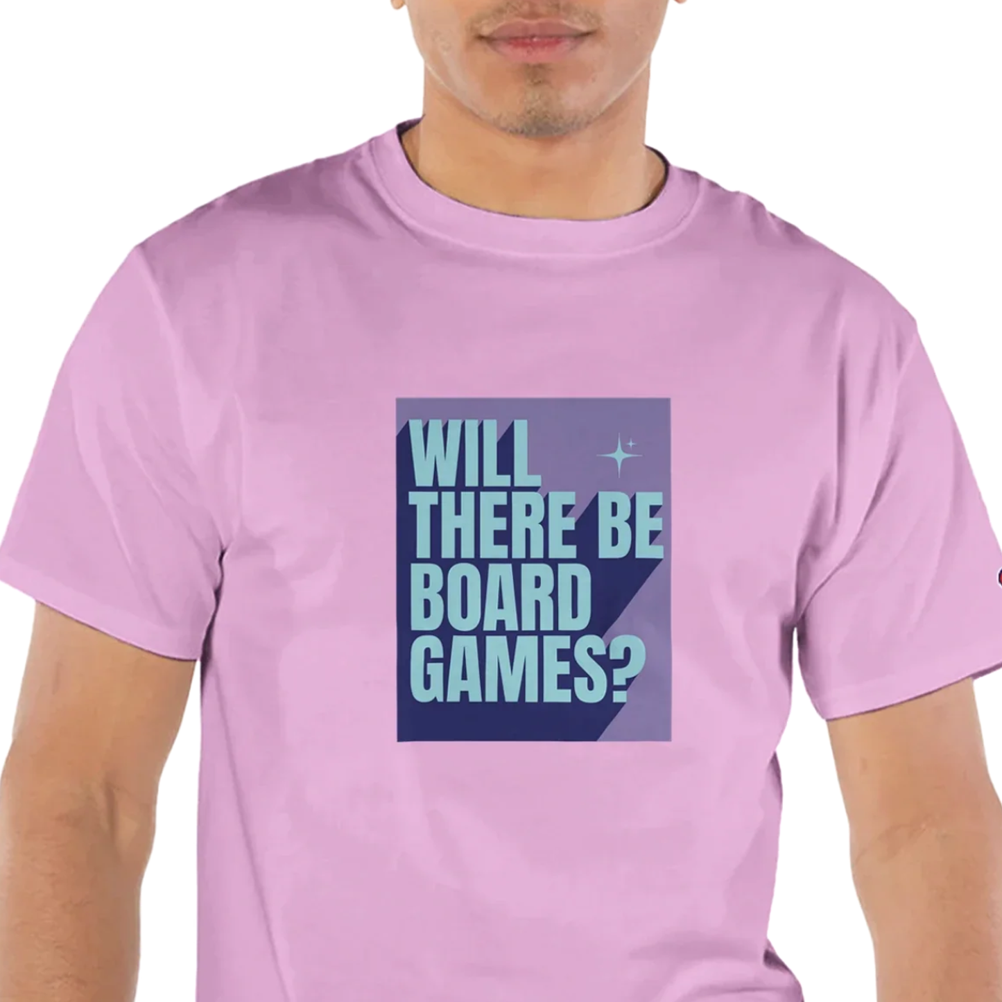 Will There Be Board Games? - Men's Crewneck T-Shirt by Champion