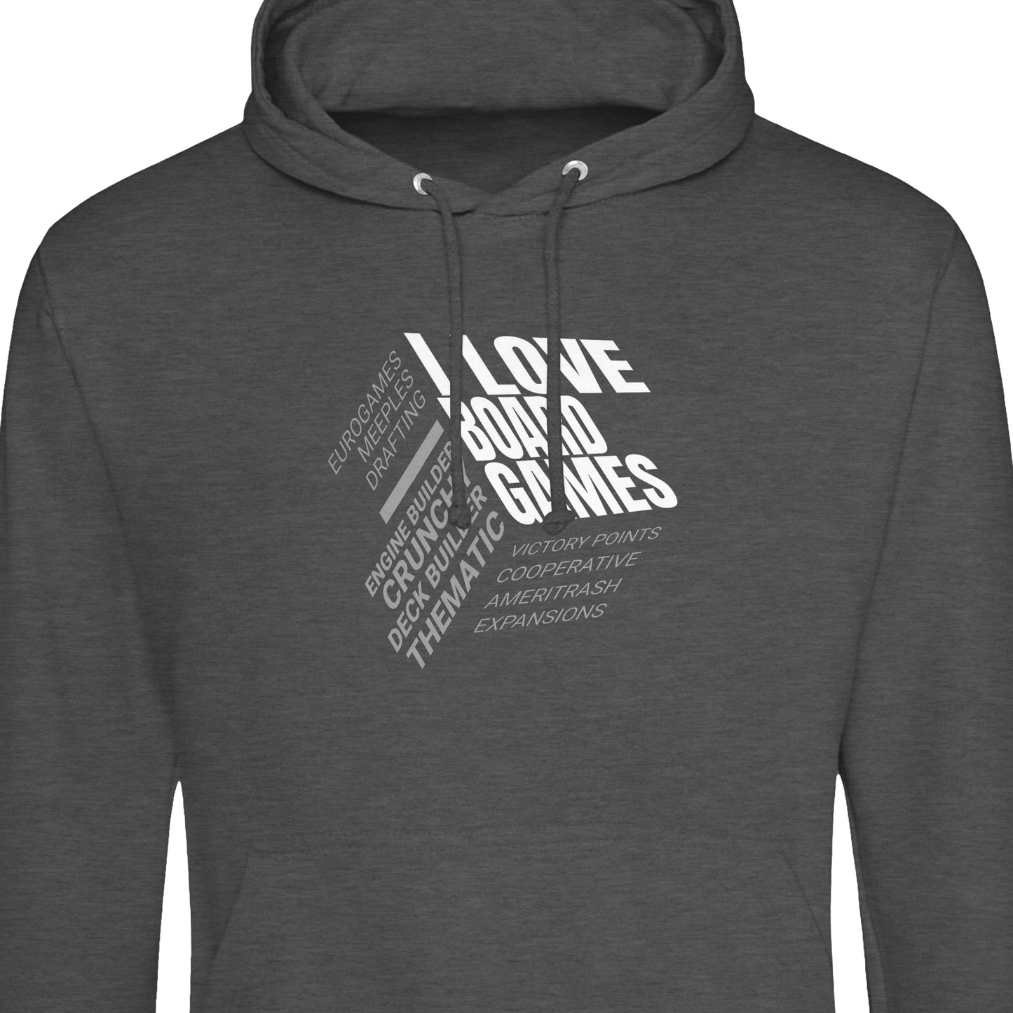 I Love Board Games - Premium Unisex Pullover Hoodie by JustHoods