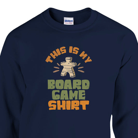 This Is My Board Game Shirt - Classic Unisex Crewneck Sweatshirt